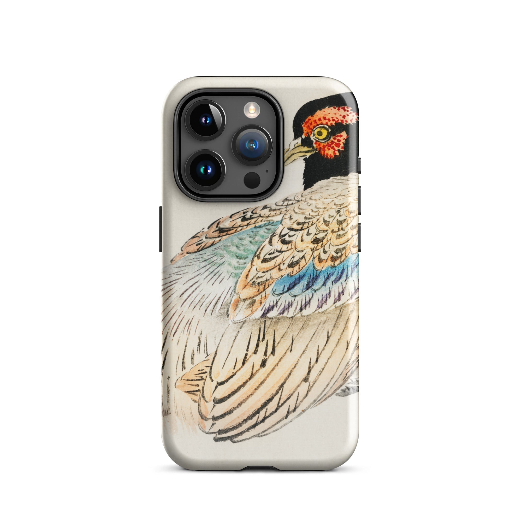 Peregrine Falcon Kōno Bairei Kacho e Iphone Case, 15 Pro / Matte, Phone Case Bird Art