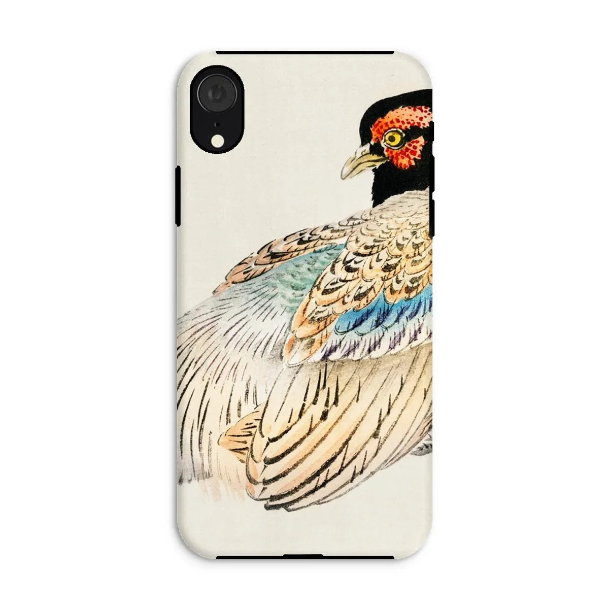 Peregrine Falcon - Kōno Bairei Kacho-e Iphone Case, Xr / Matte, Phone Case Detailed Illustration Pheasant
