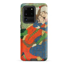 Persian Man and Woman in Love Samsung Case, Galaxy S20 Ultra / Matte, Smartphone Case Classical Painting Two Figures