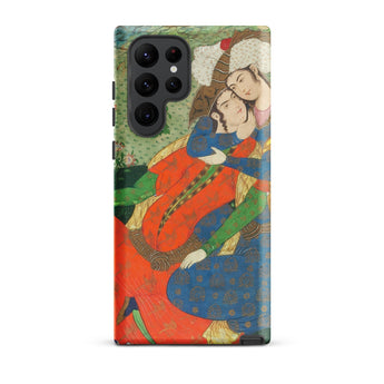 Persian Man and Woman in Love Samsung Case, Galaxy S22 Ultra / Matte, Smartphone Case Classical Painting Two Figures