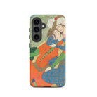 Persian Man and Woman in Love Samsung Case, Galaxy S24 / Matte, Smartphone Case Classical Painting Two Figures