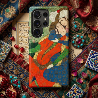 Homme et Femme Persans Amoureux Coque Samsung Galaxy, Coques de Téléphone Portable, Toby Leon