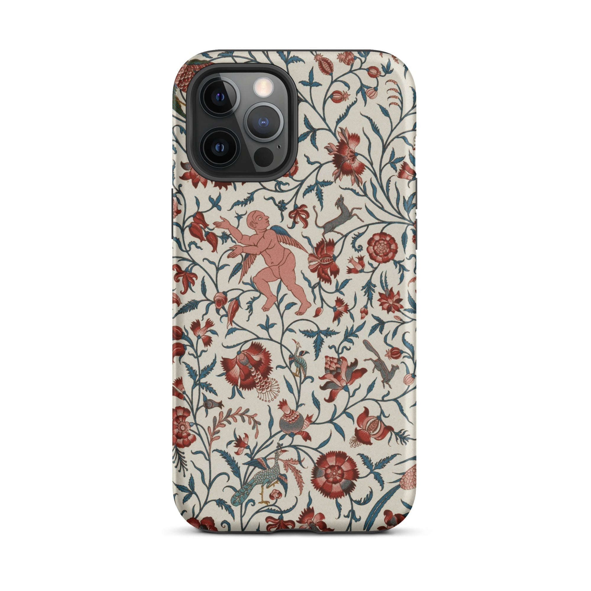 Persian Pattern Auguste Racinet Islamic Iphone Case, 12 Pro Max / Matte, Floral Patterned Phone Case