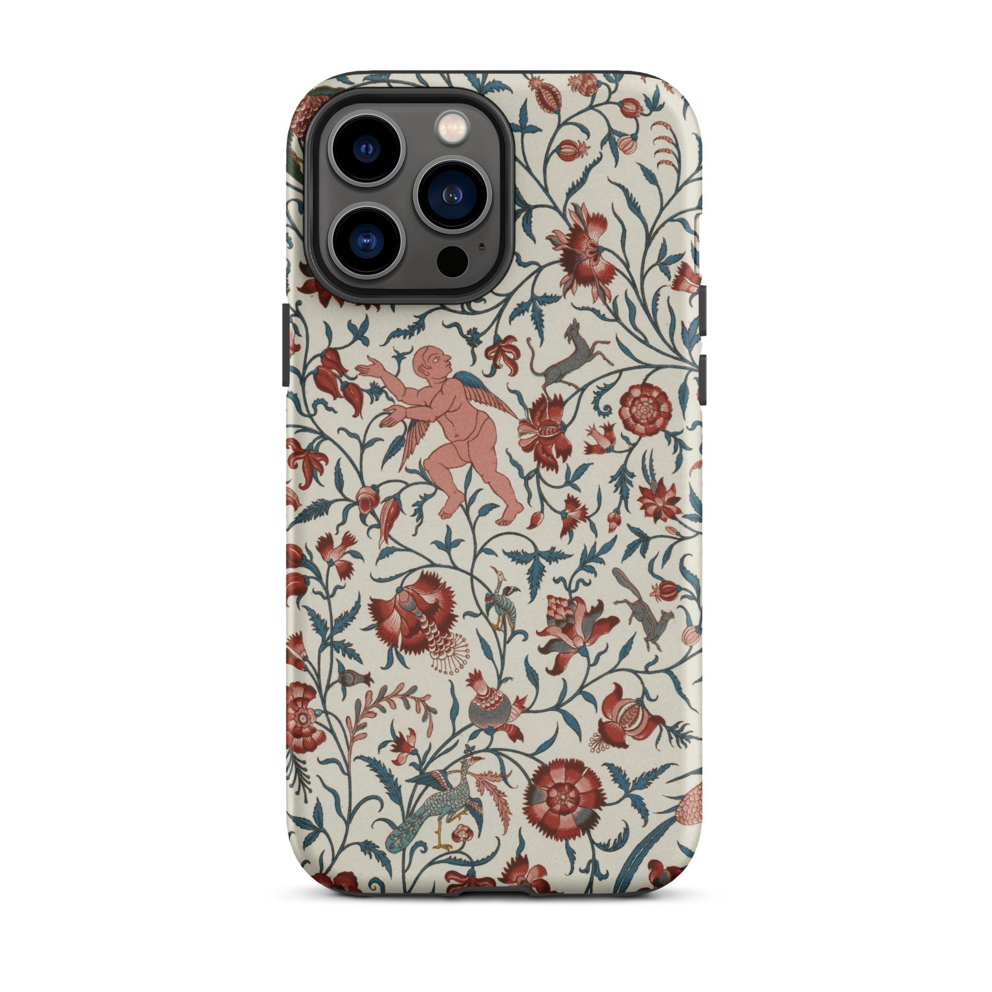 Persian Pattern Auguste Racinet Islamic Iphone Case, 13 Pro Max / Matte, Floral Patterned Phone Case