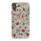 Persian Pattern Auguste Racinet Islamic Iphone Case, x / Matte, Floral Patterned Phone Case Cherub Like Figure Among Intricate