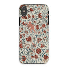 Persian Pattern Auguste Racinet Islamic Iphone Case, Xs / Matte, Floral Patterned Phone Case Intricate Botanical Designs Cherub Figure