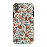 Persian Pattern - Auguste Racinet Islamic Phone Case Iphone Xs / Matte Floral-patterned Phone Case Intricate Botanical Designs Cherub