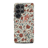 Persian Pattern - Auguste Racinet Islamic Samsung Case, Galaxy S25 Ultra / Matte, White Smartphone Case Red Green Blue Floral Cherub