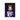 Louis - Club Kid Vampire Art Print, Person Purple Outfit Crown Skull Jewelry Open-mouthed Expression