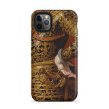 Philip Iv in Parade Armor - Gaspar De Crayer Iphone Case, 11 Pro Max / Matte, Ornate Phone Case Knight Armor Design
