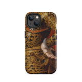 Philip Iv in Parade Armor - Gaspar De Crayer Iphone Case, 14 / Matte, Ornate Phone Case