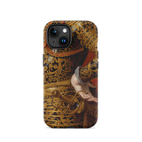 Philip Iv in Parade Armor - Gaspar De Crayer Iphone Case, 15 / Matte, Ornate Phone Case
