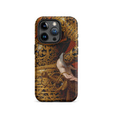 Philip Iv in Parade Armor - Gaspar De Crayer Iphone Case, 15 Pro / Matte, Ornate Phone Case