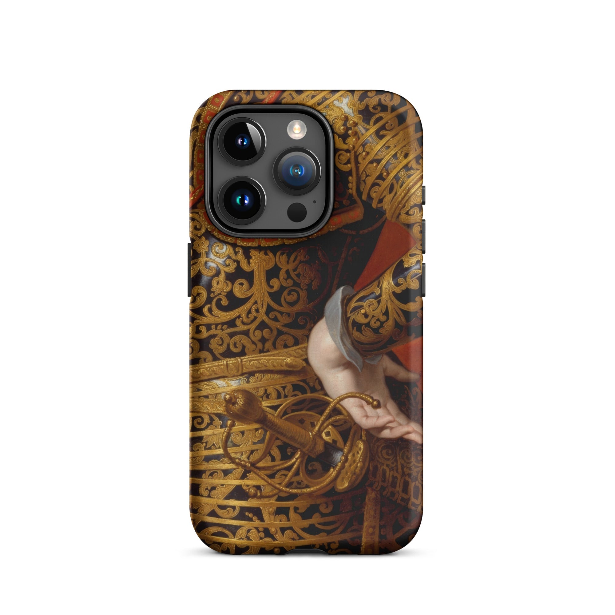 Philip Iv in Parade Armor - Gaspar De Crayer Iphone Case, 15 Pro / Matte, Ornate Phone Case