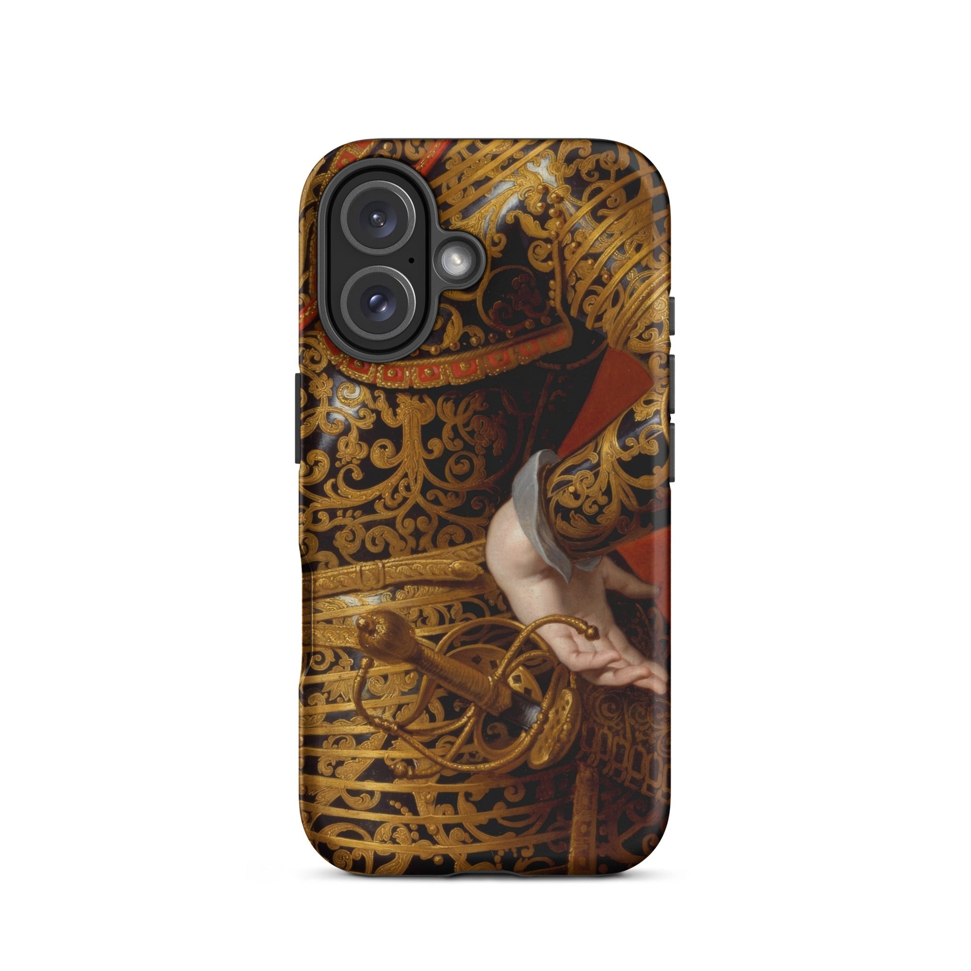 Philip Iv in Parade Armor - Gaspar De Crayer Iphone Case, 16 / Matte, Ornate Phone Case