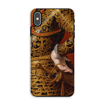 Philip Iv in Parade Armor - Gaspar De Crayer Iphone Case, Xs Max / Matte, Ornate Phone Case