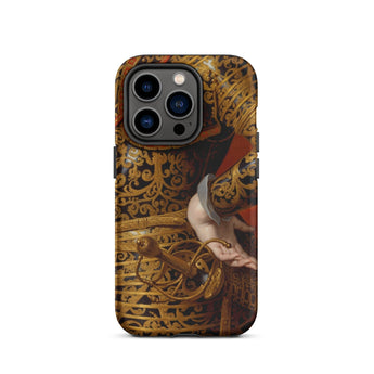 Philip Iv in Parade Armor - Gaspar De Crayer Phone Case Iphone 14 Pro / Matte Ornate Phone Case Crayer Iphone Case, Spectacle Protection