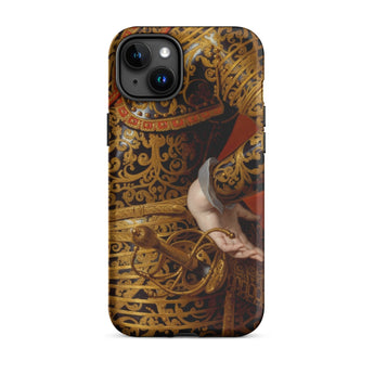 Philip Iv in Parade Armor - Gaspar De Crayer Phone Case Iphone 15 Plus / Matte Ornate Phone Case Crayer Iphone Case, Spectacle Protection