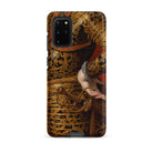 Philip Iv in Parade Armor Gaspar De Crayer Samsung Case, Galaxy S20 Plus / Matte, Black Phone Case Gold Red Ornate Pattern Sword
