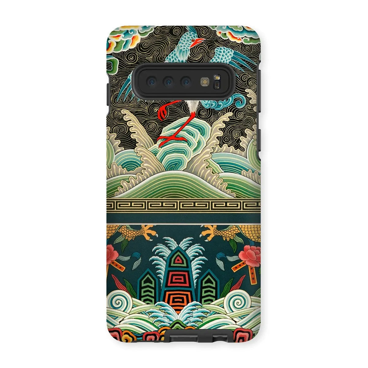 Phoenix By Auguste Racinet Tough Phone Case - Samsung Galaxy S10 / Matte - Mobile Phone Cases - Aesthetic Art