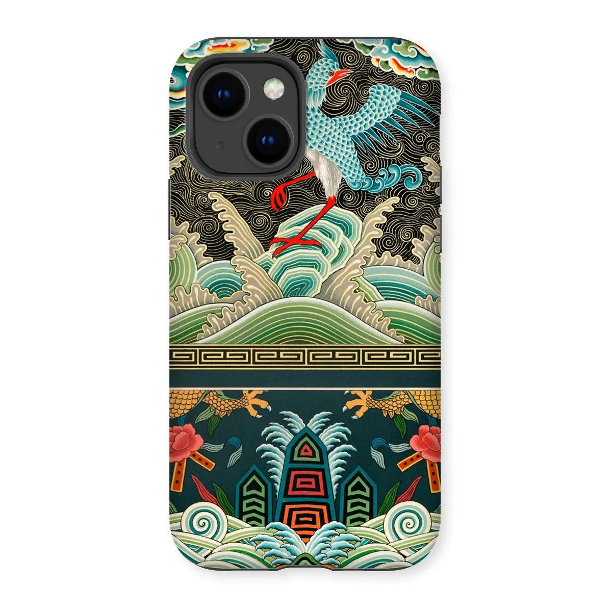 Phoenix By Auguste Racinet Tough Phone Case - Iphone 14 / Gloss - Mobile Phone Cases - Aesthetic Art