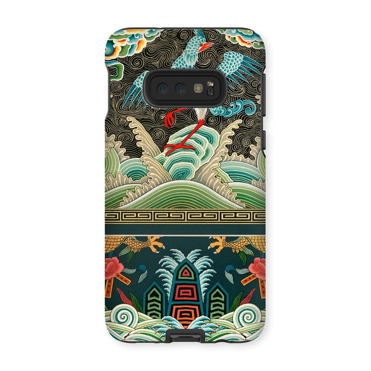 Phoenix By Auguste Racinet Tough Phone Case - Samsung Galaxy S10e / Matte - Mobile Phone Cases - Aesthetic Art