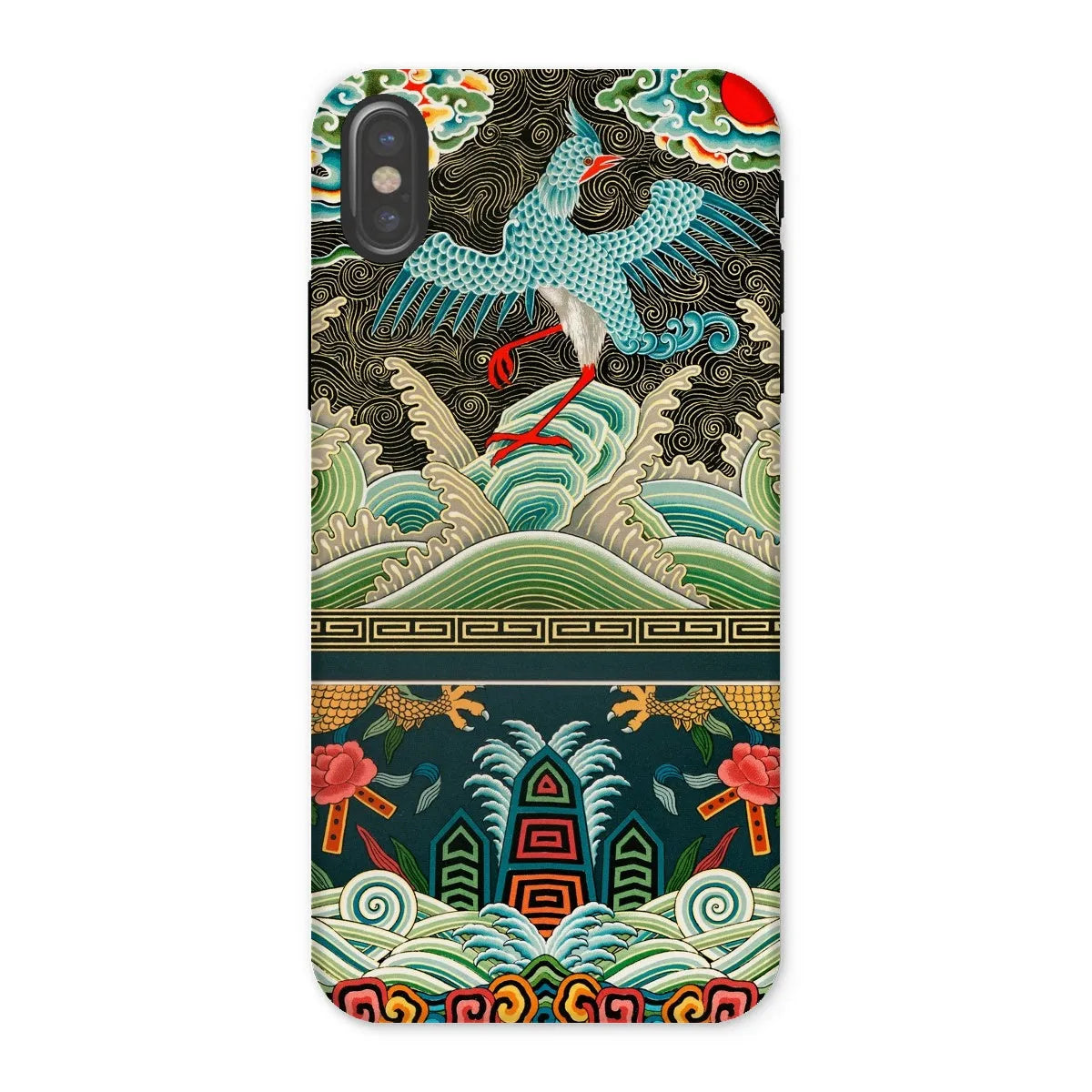 Phoenix By Auguste Racinet Tough Phone Case - Iphone x / Matte - Mobile Phone Cases - Aesthetic Art