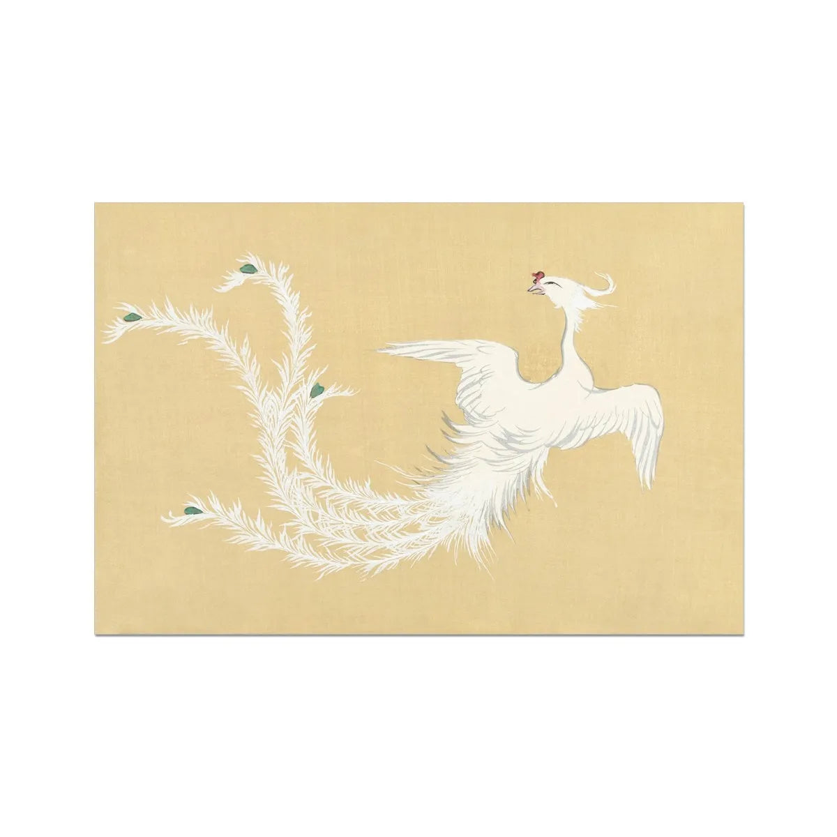Phoenix By Kamisaka Sekka Fine Art Print - 30’x20’ - Posters Prints & Visual Artwork - Aesthetic Art