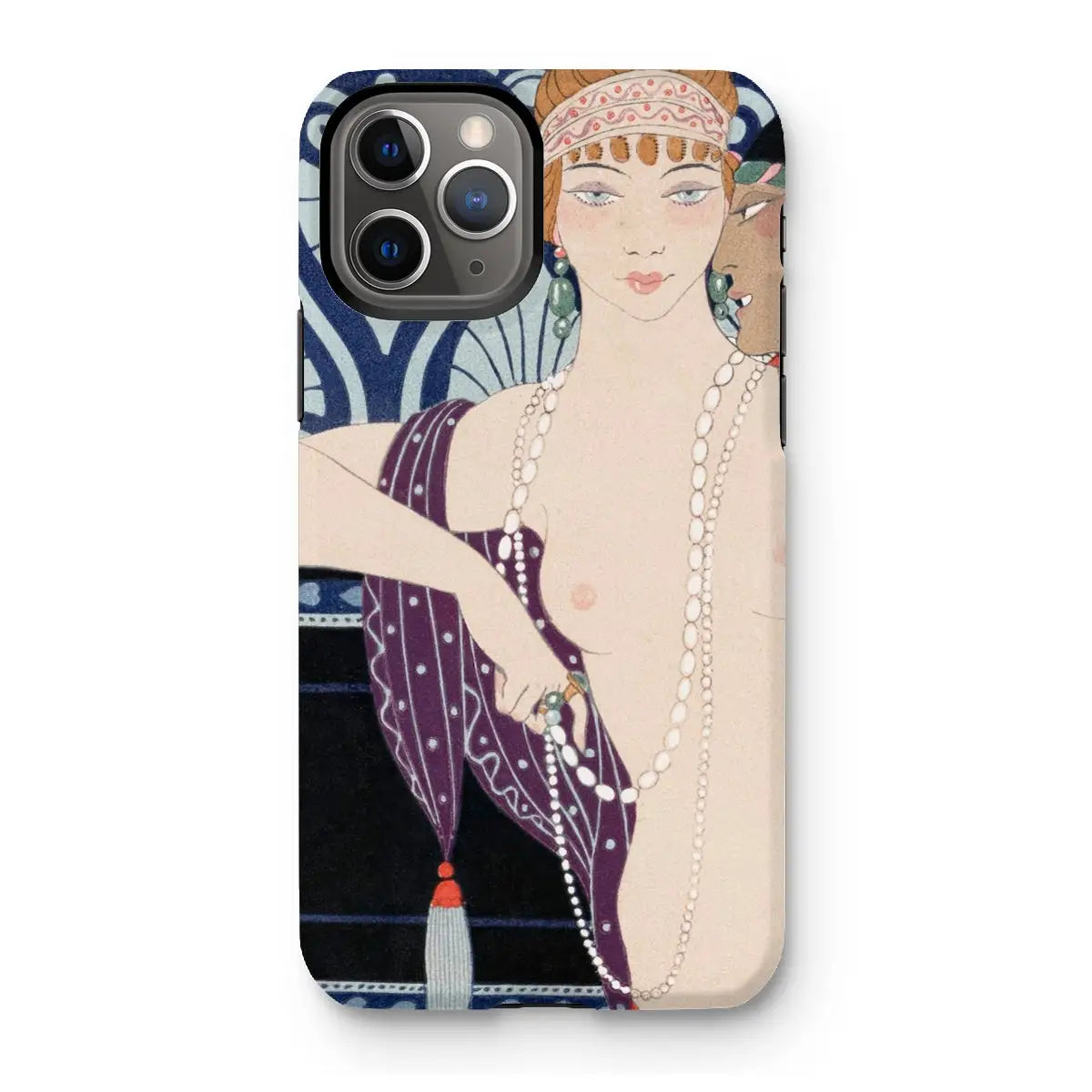 Les Trois Beautes De Mnasidika - George Barbier Iphone Case 11 Pro / Matte Mobile Phone Cases