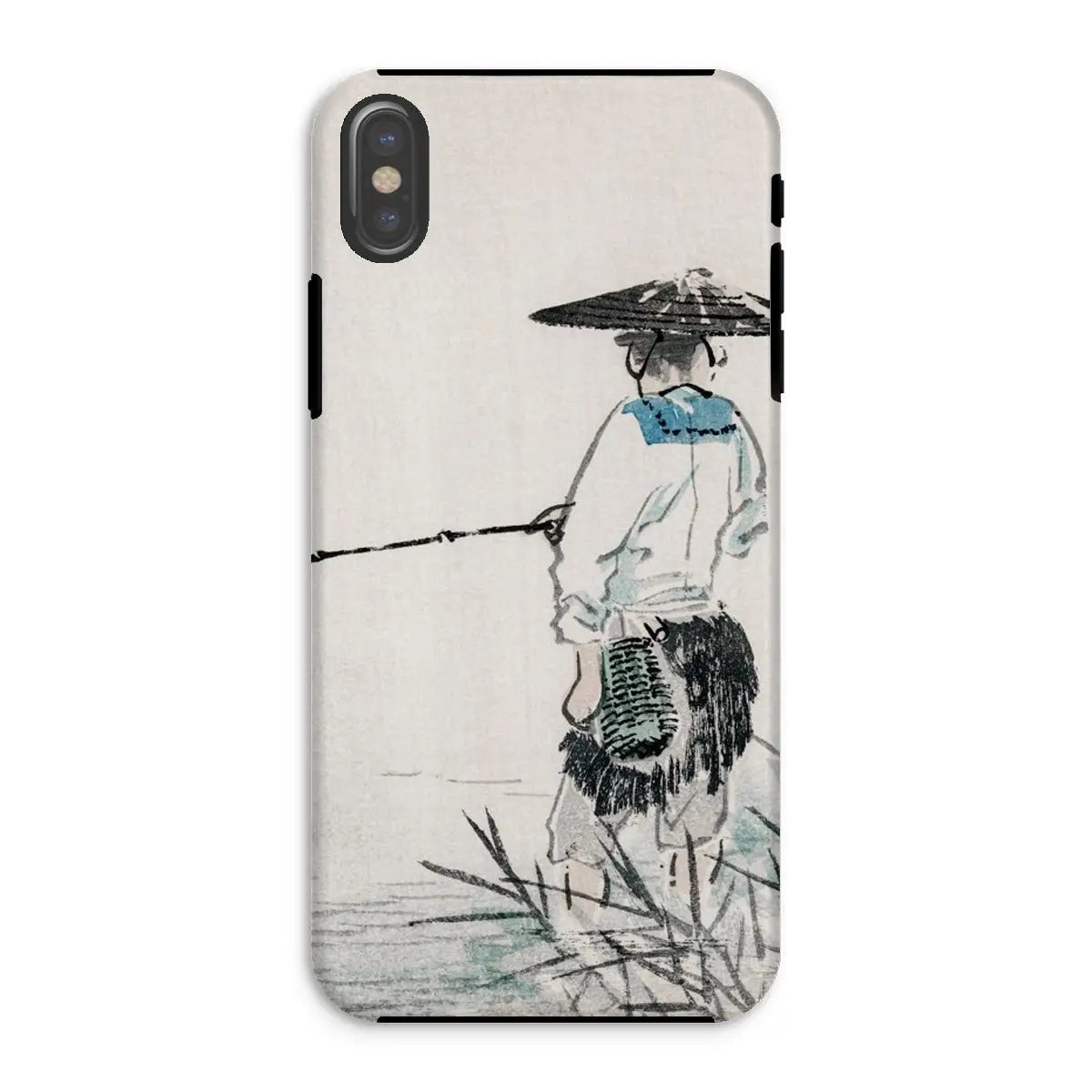 Japanese Fisherman - Kōno Bairei Iphone Case Xs / Matte Mobile Phone Cases