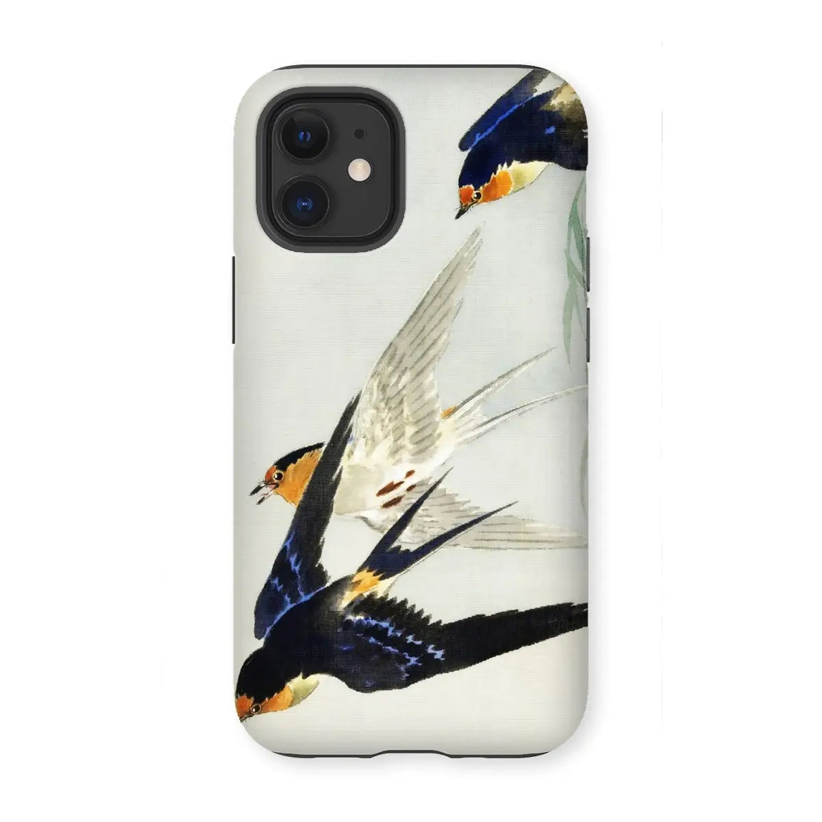 3 Birds in Flight - Ohara Koson Kachō-e Art Iphone Case 12 Mini / Matte Mobile Phone Cases