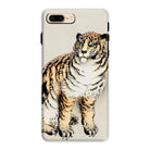 Tiger - Kōno Bairei Meiji Animal Aesthetic Iphone Case 8 Plus / Matte Mobile Phone Cases