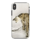 Roaring Tiger - Ohara Koson Shin-hanga Iphone Case Xs / Matte Mobile Phone Cases