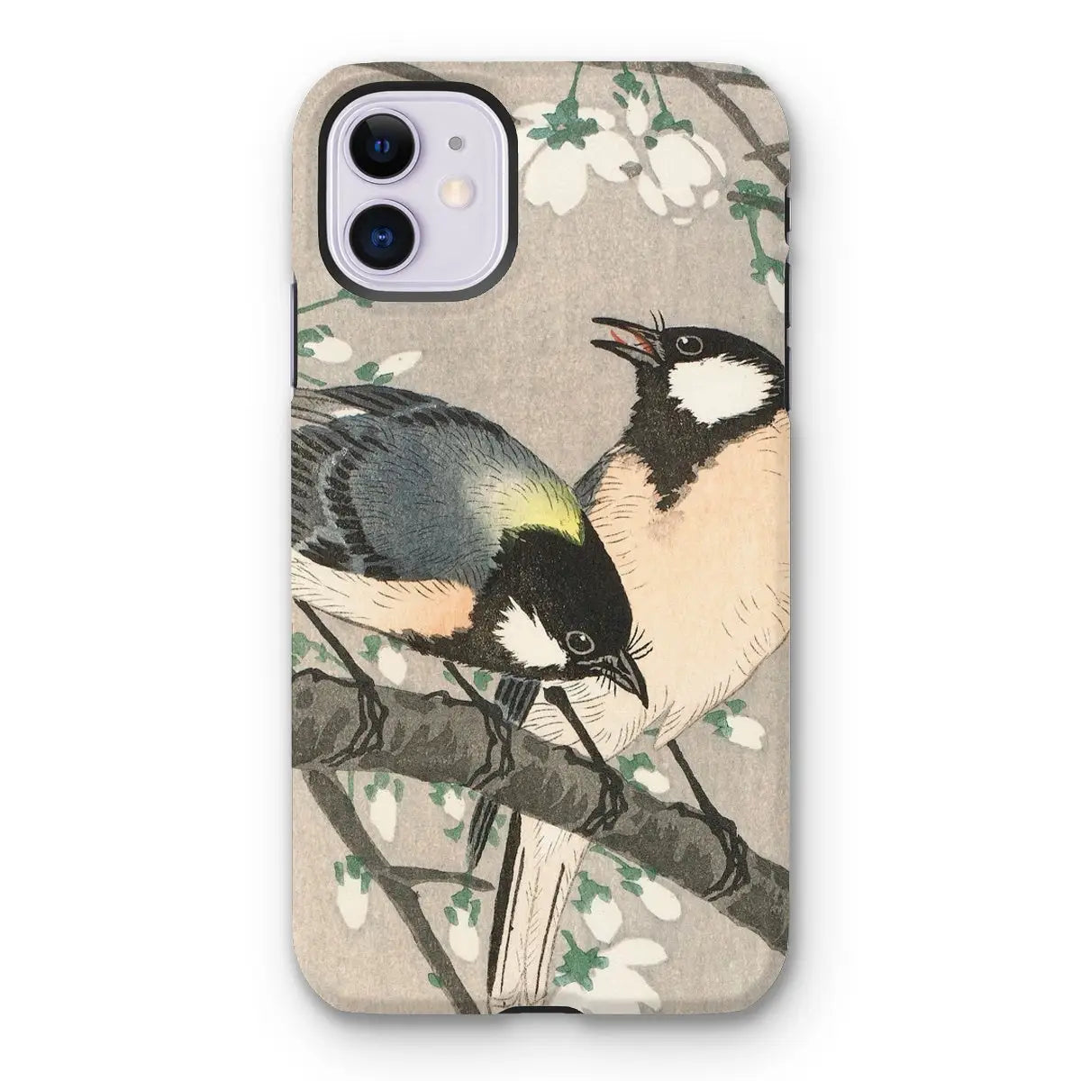 Tits on Cherry Branch - Ohara Koson Iphone Case 8 / Matte Mobile Phone Cases