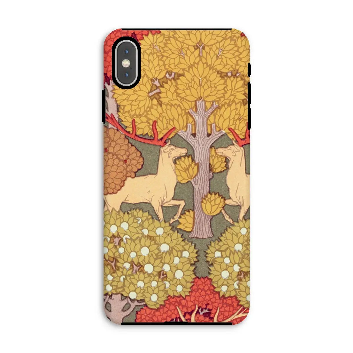 Cerfs et Arbres - Maurice Pillard Verneuil Iphone Case Xs Max / Matte Mobile Phone Cases