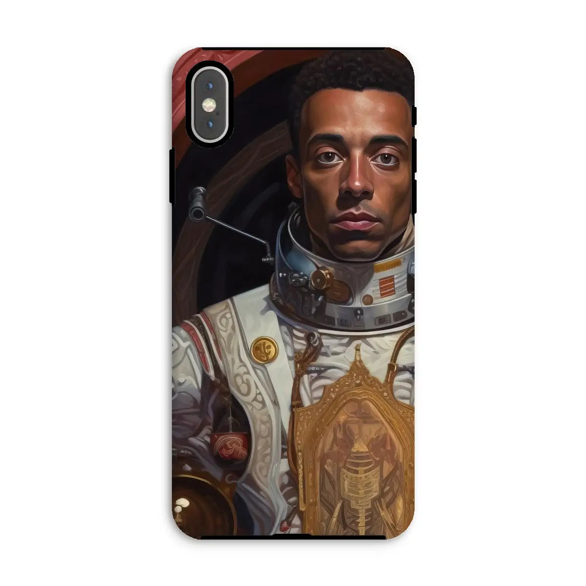 Amari - Gay Black Astronaut Iphone Case Xs Max / Matte Mobile Phone Cases