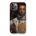 Amari - Gay Black Astronaut Iphone Case 11 Pro / Matte Mobile Phone Cases