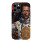 Amari - Gay Black Astronaut Iphone Case 14 Pro / Matte Mobile Phone Cases