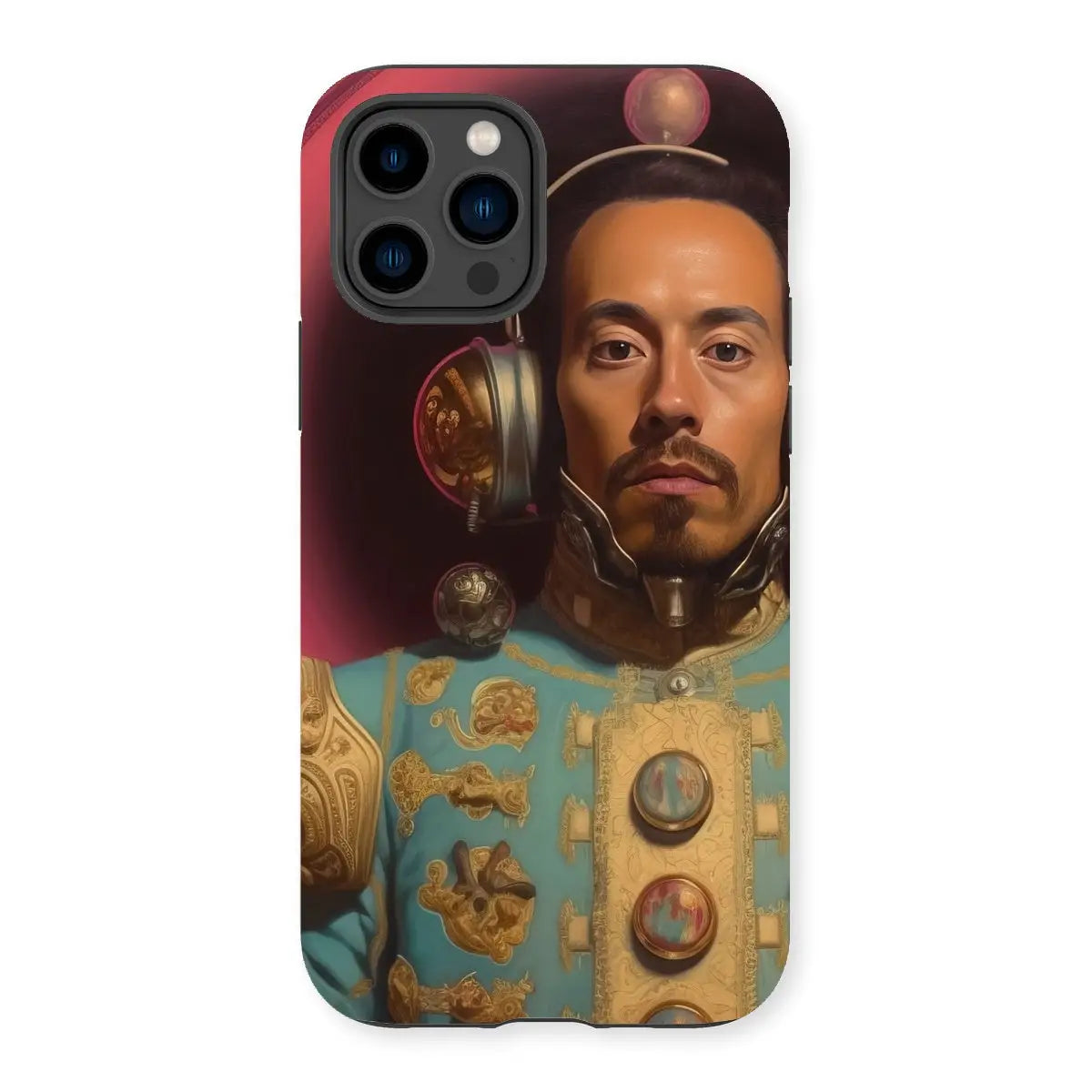 Armando - Gay Mexican Astronaut Iphone Case 14 Pro / Matte Mobile Phone Cases