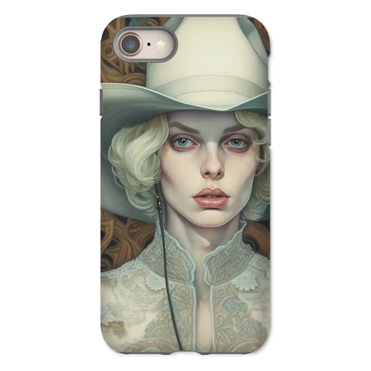 Winnie - Sapphic Femme Cowgirl Iphone Case 8 / Matte Mobile Phone Cases