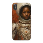 Ava - Black Lesbian Astronaut Iphone Case x / Matte Mobile Phone Cases