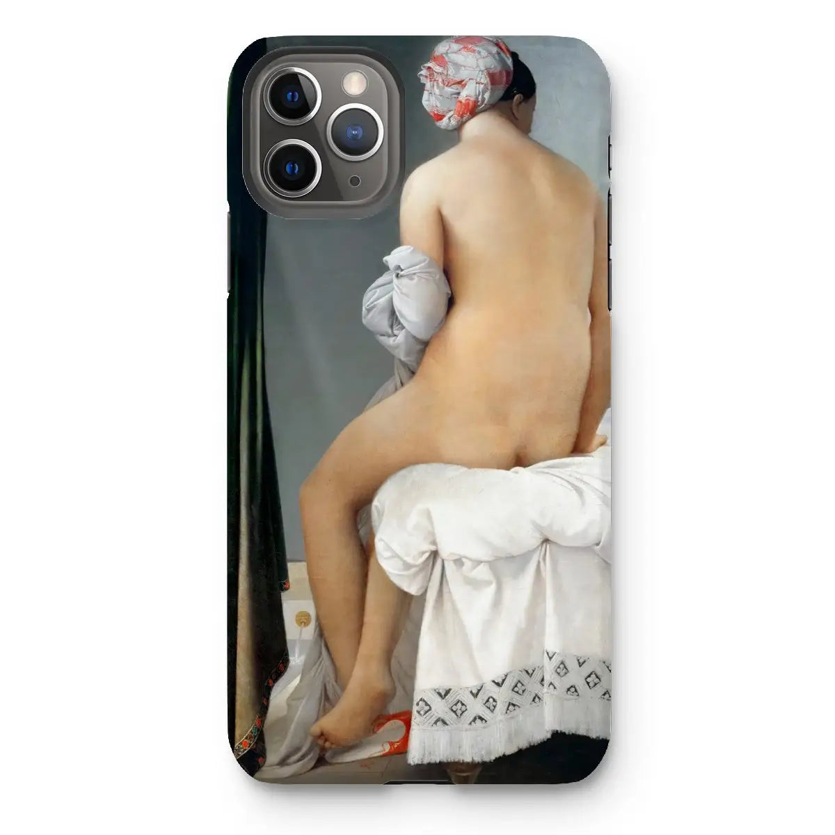 Valpincon Bather - Jean Auguste Dominique Ingres Iphone Case 11 Pro Max / Matte Mobile Phone Cases