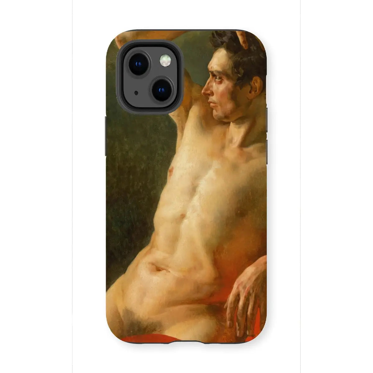 Male Torso in Profile - Theodore Gericault Iphone Case 13 Mini / Matte Mobile Phone Cases