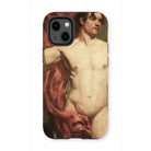 Male Nude as a Standard Bearer - William Etty Iphone Case 13 Mini / Matte Mobile Phone Cases