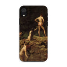 Swimming Hole - Thomas Eakins Nude Men Art Iphone Case Xr / Matte Mobile Phone Cases