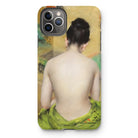 Study of Flesh and Gold - William Merritt Chase Iphone Case 11 Pro Max / Gloss Mobile Phone Cases