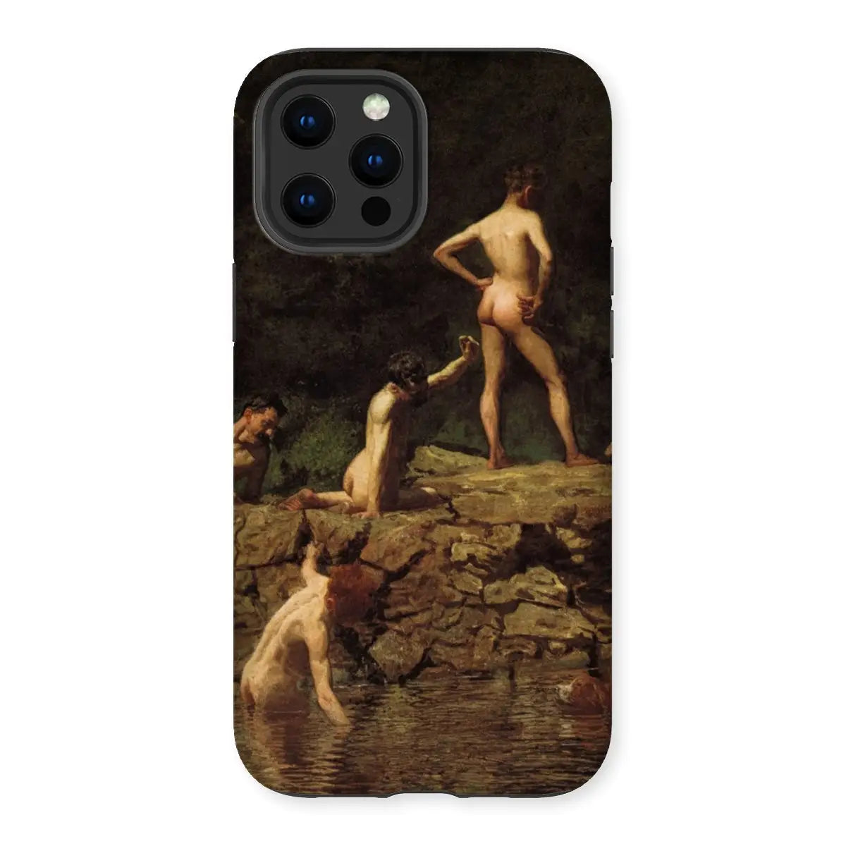 Swimming Hole - Thomas Eakins Iphone Case 13 Pro Max / Matte Mobile Phone Cases