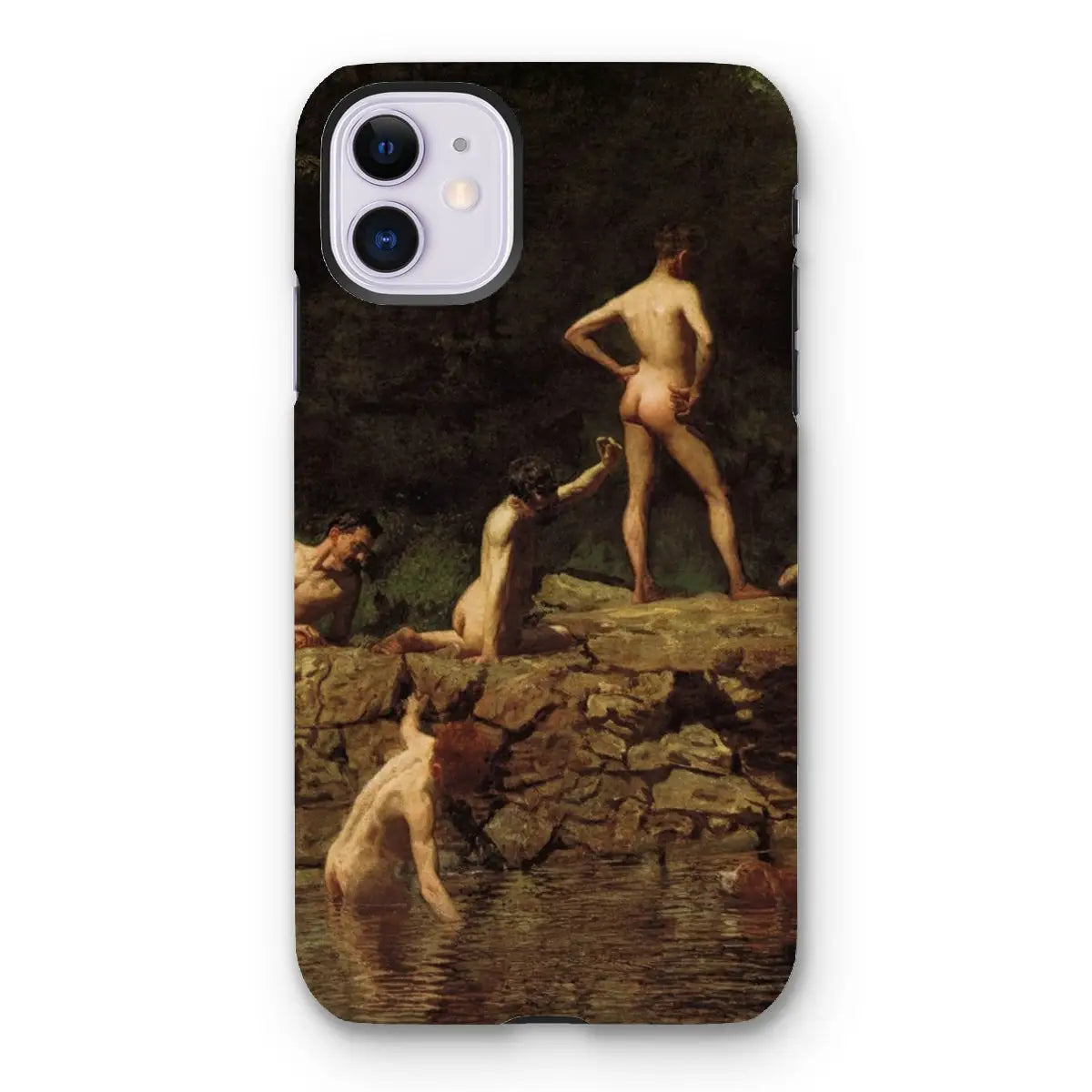 Swimming Hole - Thomas Eakins Iphone Case 11 / Matte Mobile Phone Cases