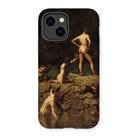 Swimming Hole - Thomas Eakins Nude Men Art Iphone Case 14 / Matte Mobile Phone Cases