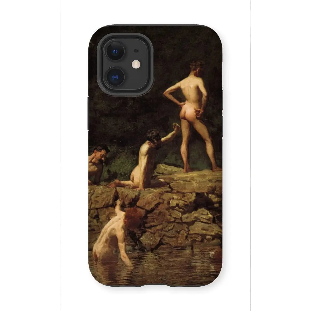 Swimming Hole - Thomas Eakins Iphone Case 12 Mini / Matte Mobile Phone Cases